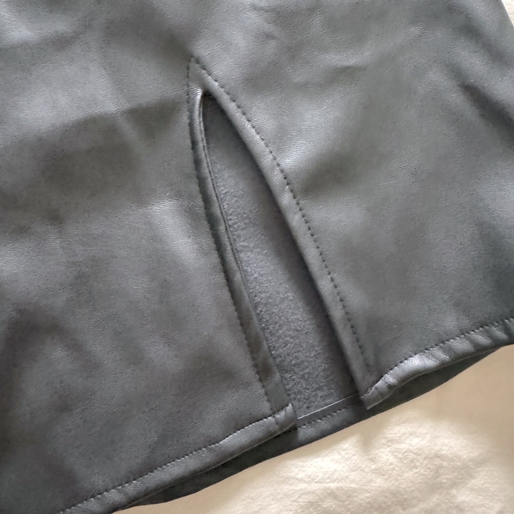 STREETWEAR SOCIETY - mini vegan leather skirt - Picture 2 of 7